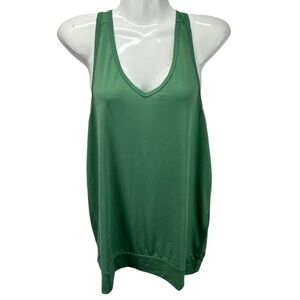 HYBA | Green Racer Back Relaxed Fit Top